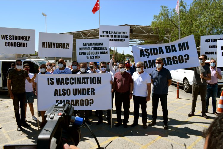 Ekonomik Örgütlerden Eylem: Aşı Dağıtımındaki Düzensizlik Protesto Edildi